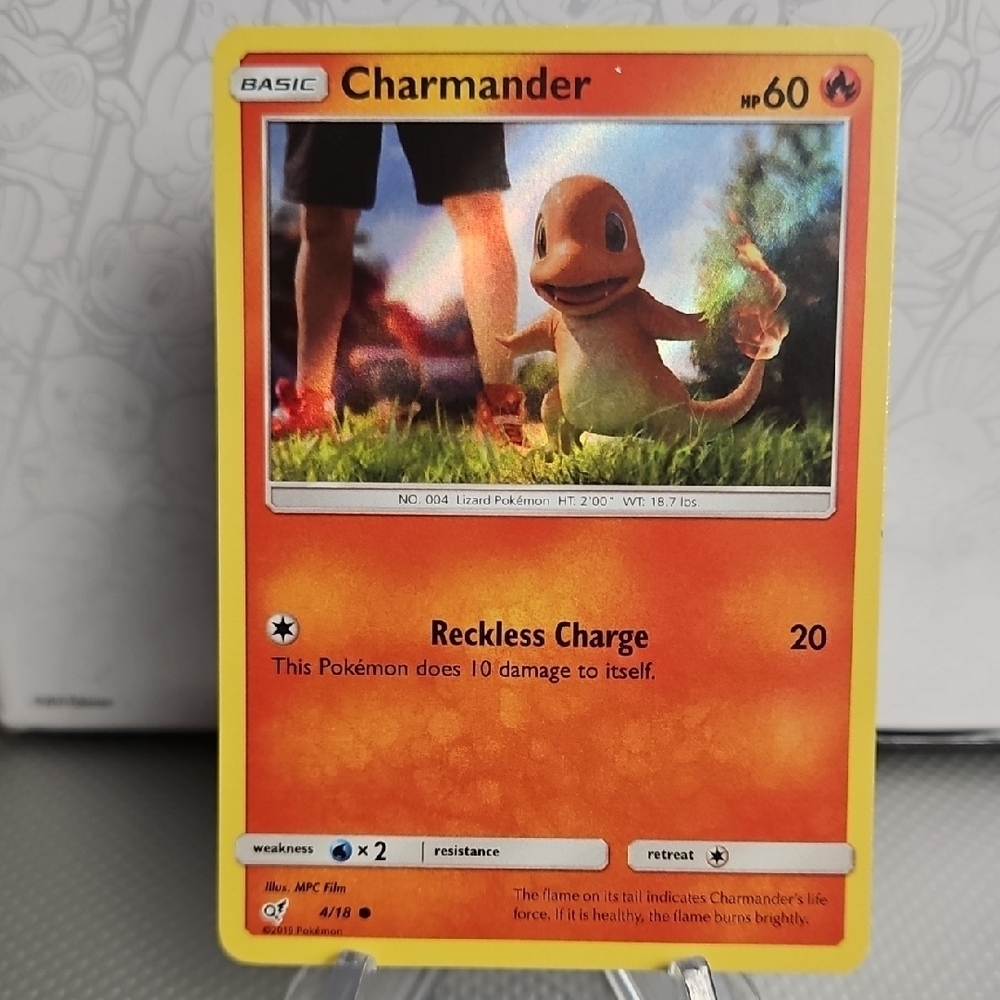 Charmander 4/18 Pokemon TCG Holo Rare